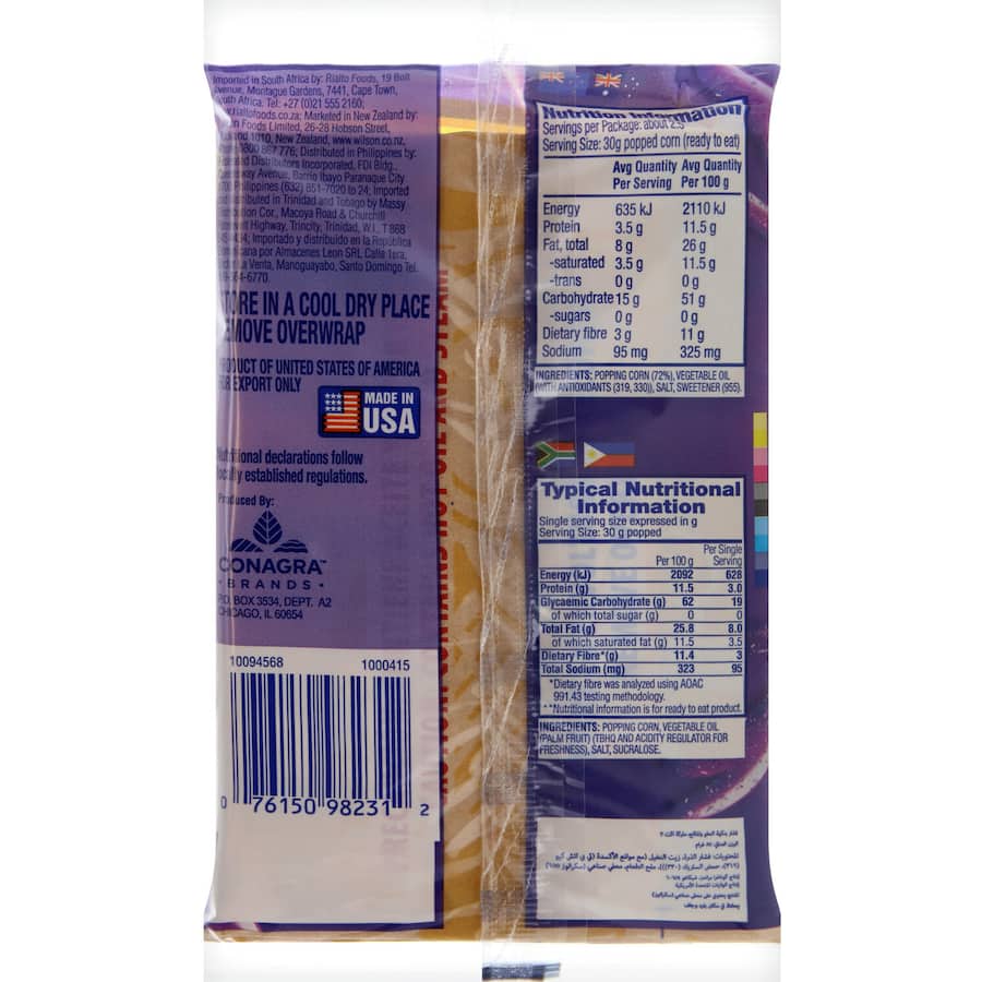 Act I I Microwave Popcorn Kettle 85g