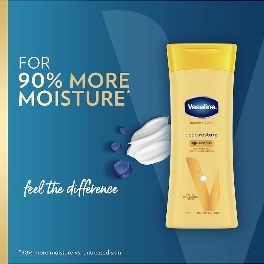 Vaseline Body Lotion Dry Skin 225mL