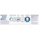 Sensodyne Sensitive Teeth Toothpaste Repair And Protect Whitening 100g