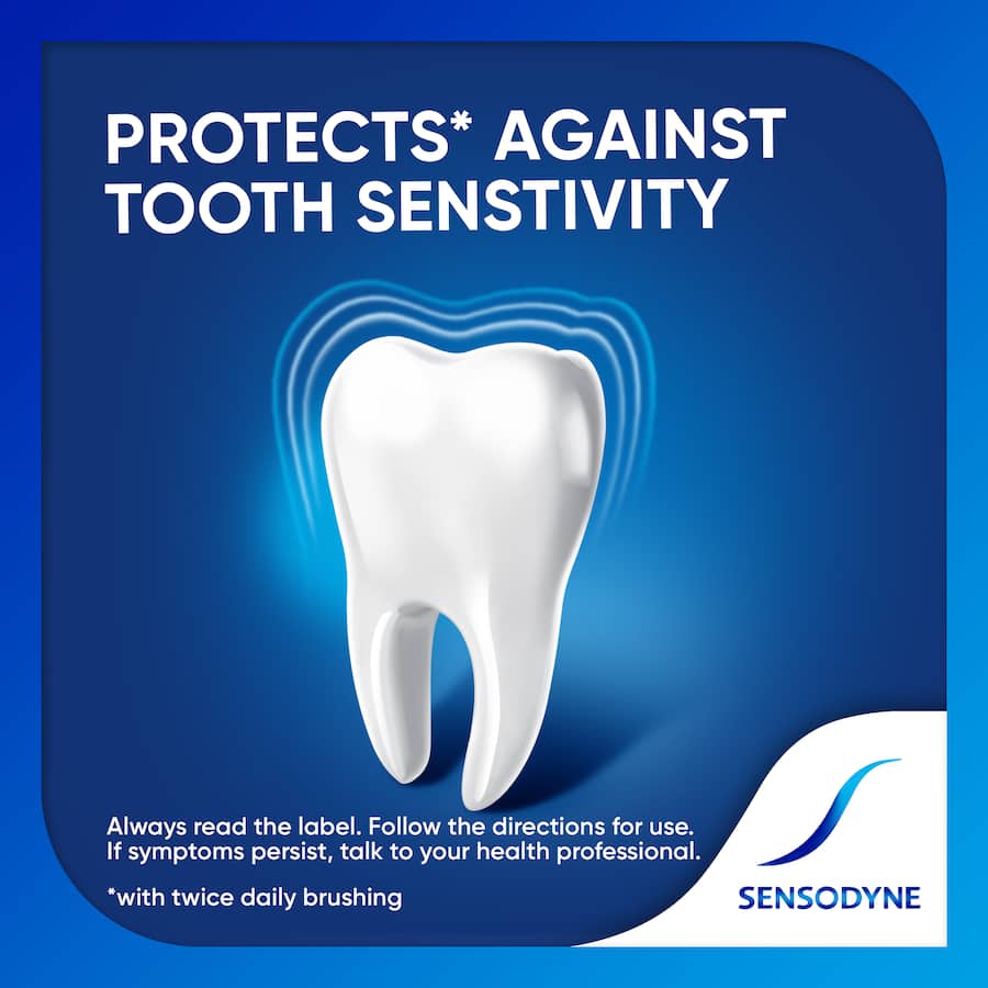 Sensodyne Sensitive Teeth Toothpaste Repair And Protect Whitening 100g