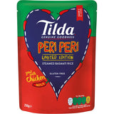 Tilda Steamed Rice Peri Peri Basmati Pouch 250g