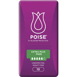 Poise Womens Continence Pads Extra Plus 10pack