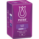 Poise Womens Continence Pads Super 14pack