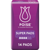 Poise Womens Continence Pads Super 14pack