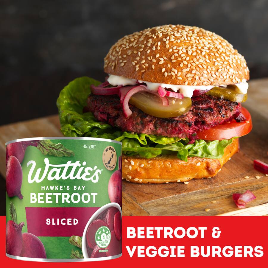 Watties Beetroot Sliced  Can 450g