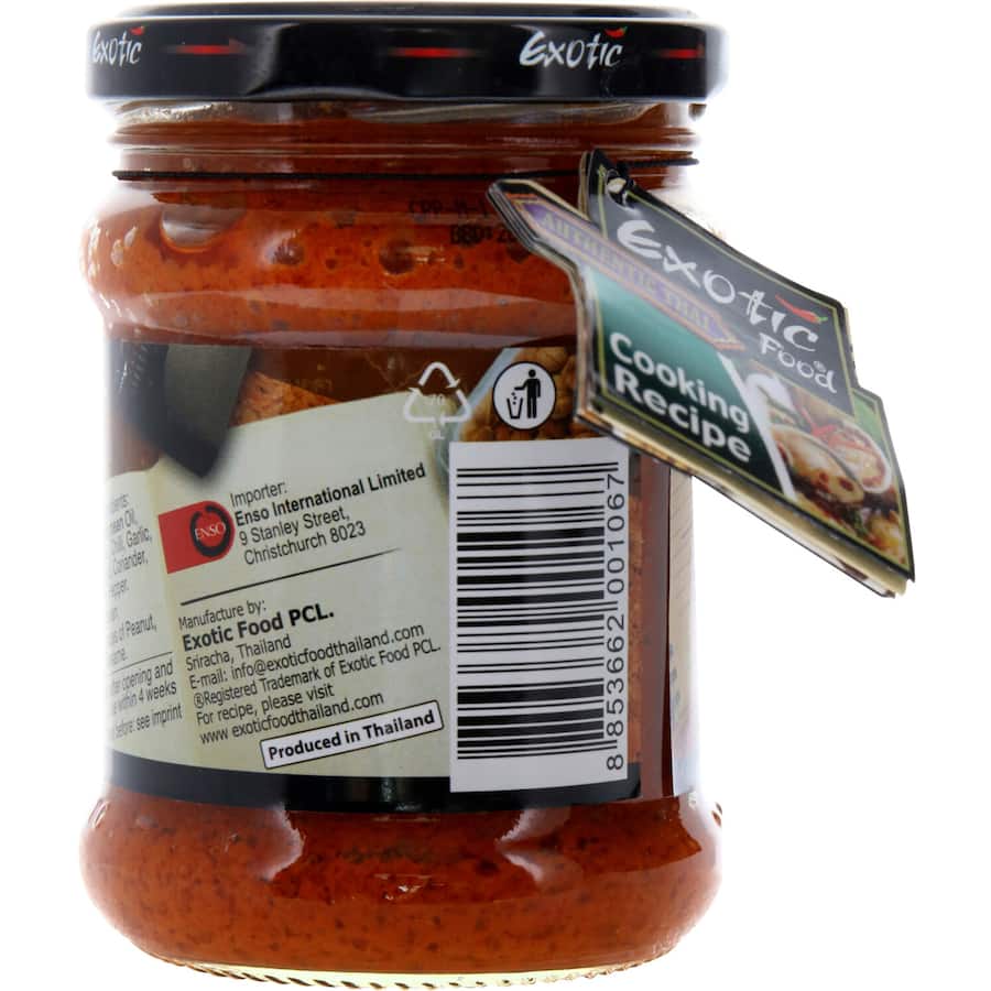 Exotic Food Curry Paste Panang Jar 200g