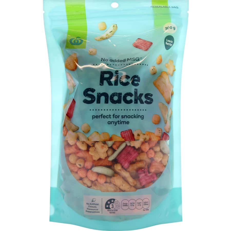 Woolworths Rice Snacks  300g