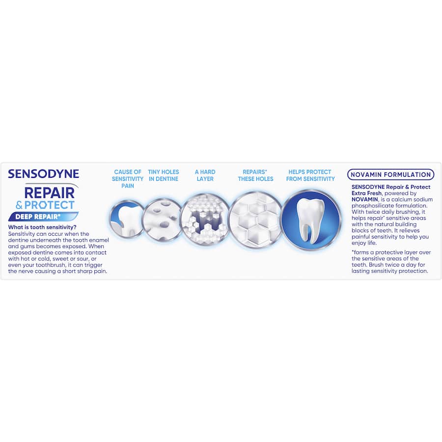 Sensodyne Repair & Protect Extra Fresh Sensitive Teeth Toothpaste 100g