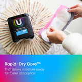 U By Kotex Pads Ultrathins Regular With Wings 14pack