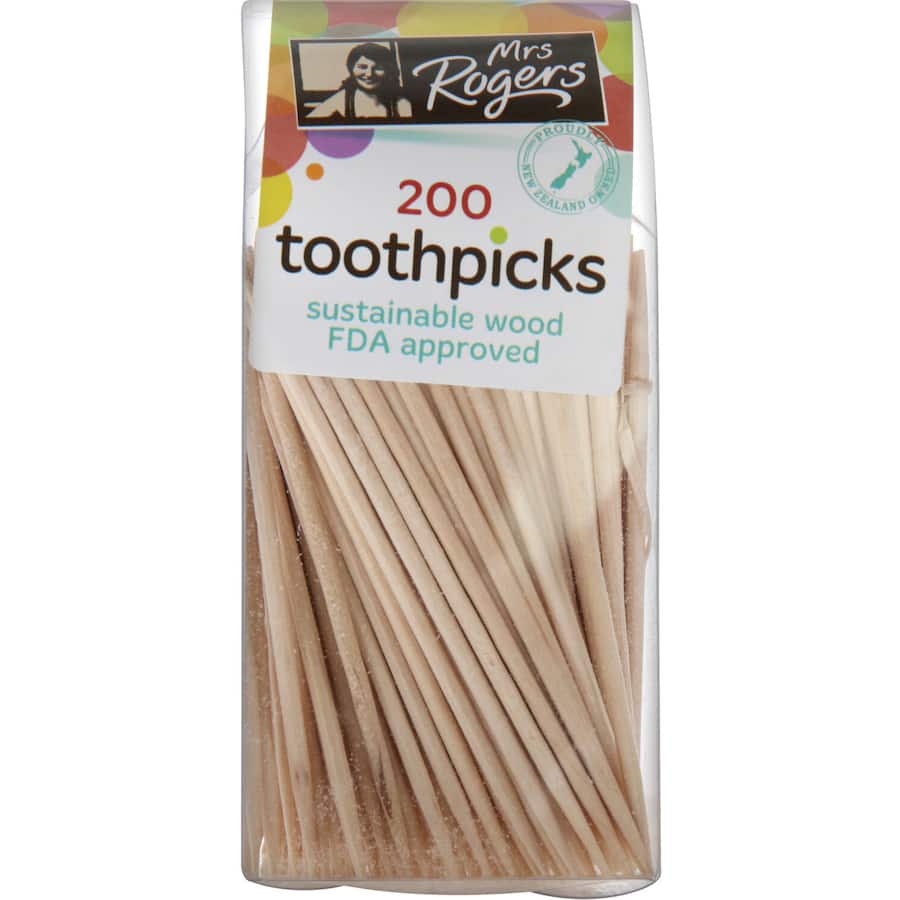 Mrs Rogers Toothpicks  200pack