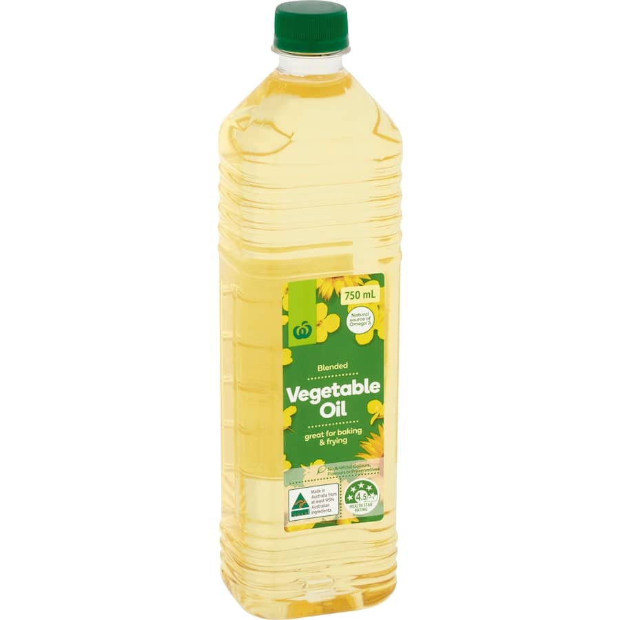 Woolworths Vegetable Oil  750mL