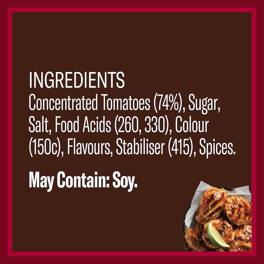Watties Bbq Sauce  Squeeze bottle 560g