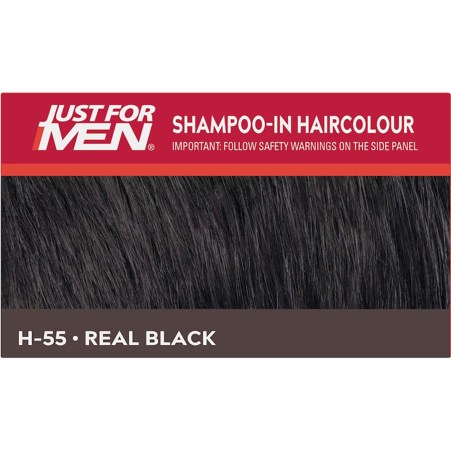 Just For Men Hair Colour Real Black 100g