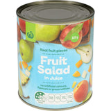 Woolworths Fruit Salad In Juice Can 820g
