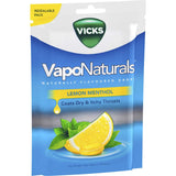 Vicks Vaponaturals Lozenges Lemon Menthol 19pack