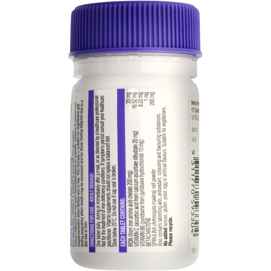 Swisse Ultiboost Iron  Tablets 30pack