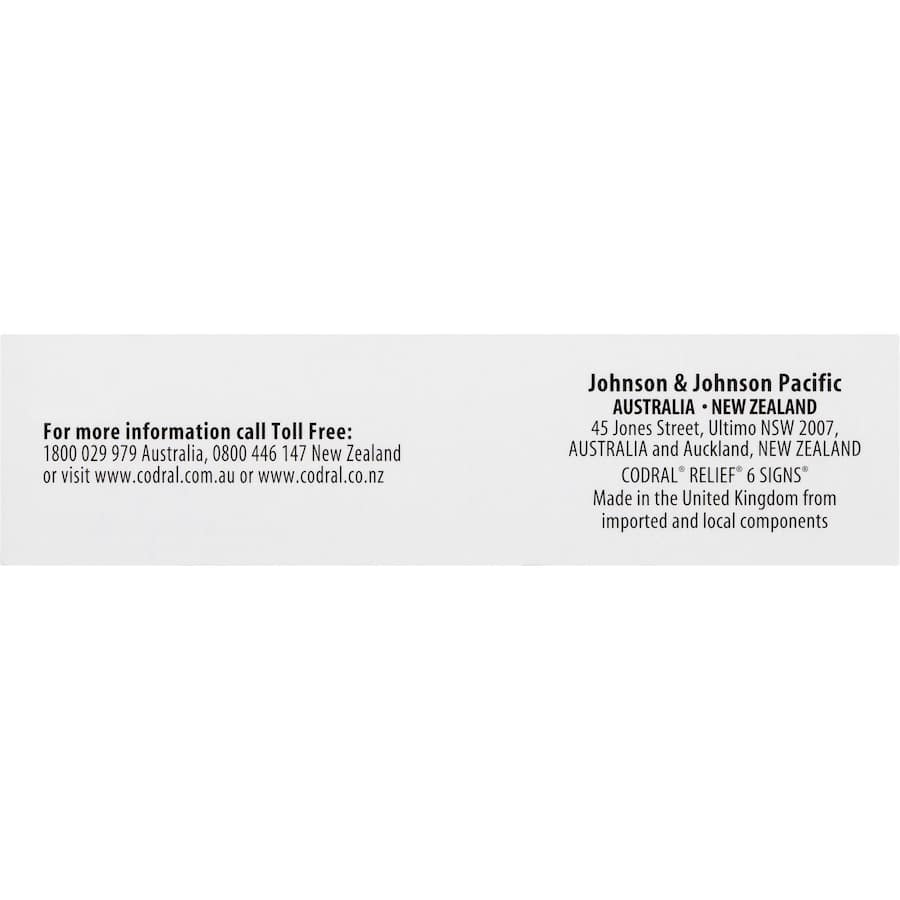 Codral Cold & Flu + Mucus Cough Capsules 16pack
