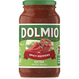Dolmio Extra Pasta Sauce Spicy Peppers 500g
