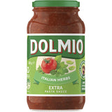 Dolmio Extra Pasta Sauce Italian Herbs 500g