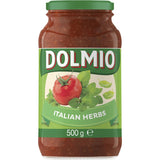 Dolmio Extra Pasta Sauce Italian Herbs 500g