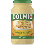 Dolmio Pasta Bake Pasta Sauce Three Cheeses 490g