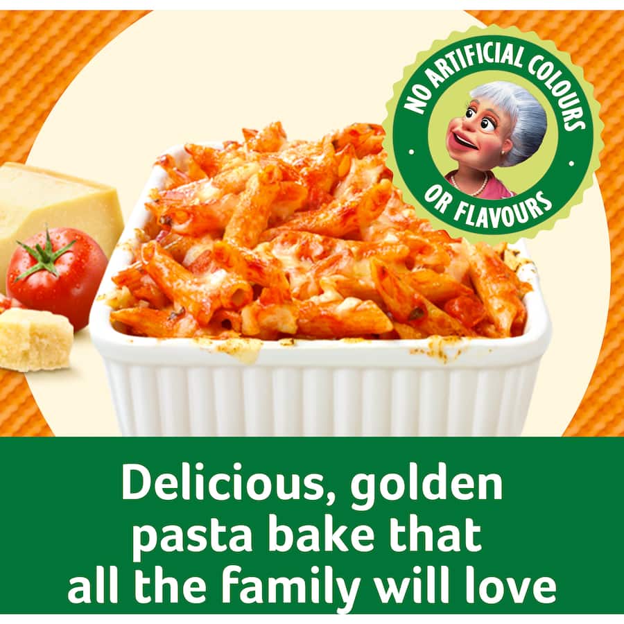 Dolmio Pasta Bake Pasta Sauce Creamy Tomato & Mozzarella 495g
