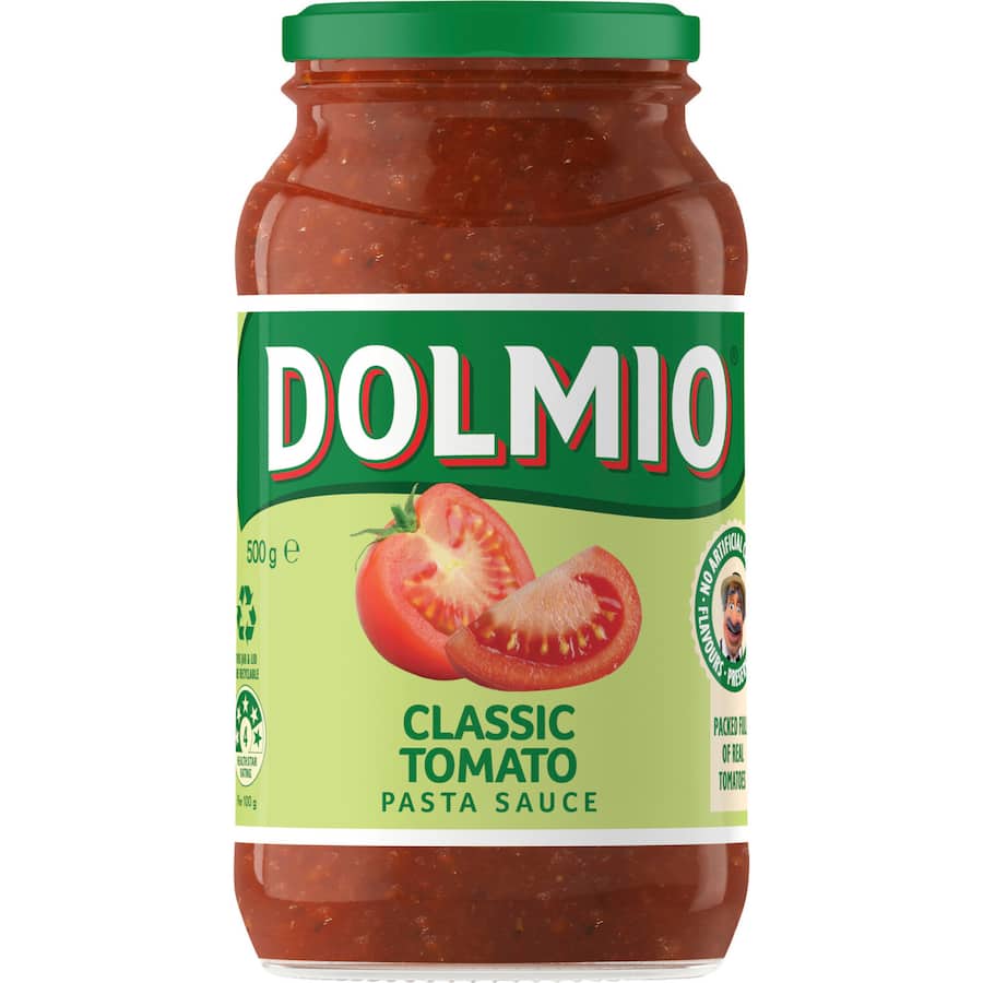 Dolmio Traditional Recipe Pasta Sauce Classic Tomato 500g