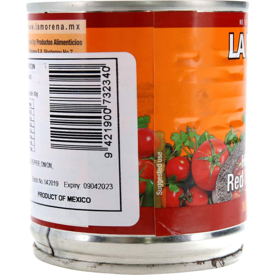 La Morena Salsa Roja Tin 200g