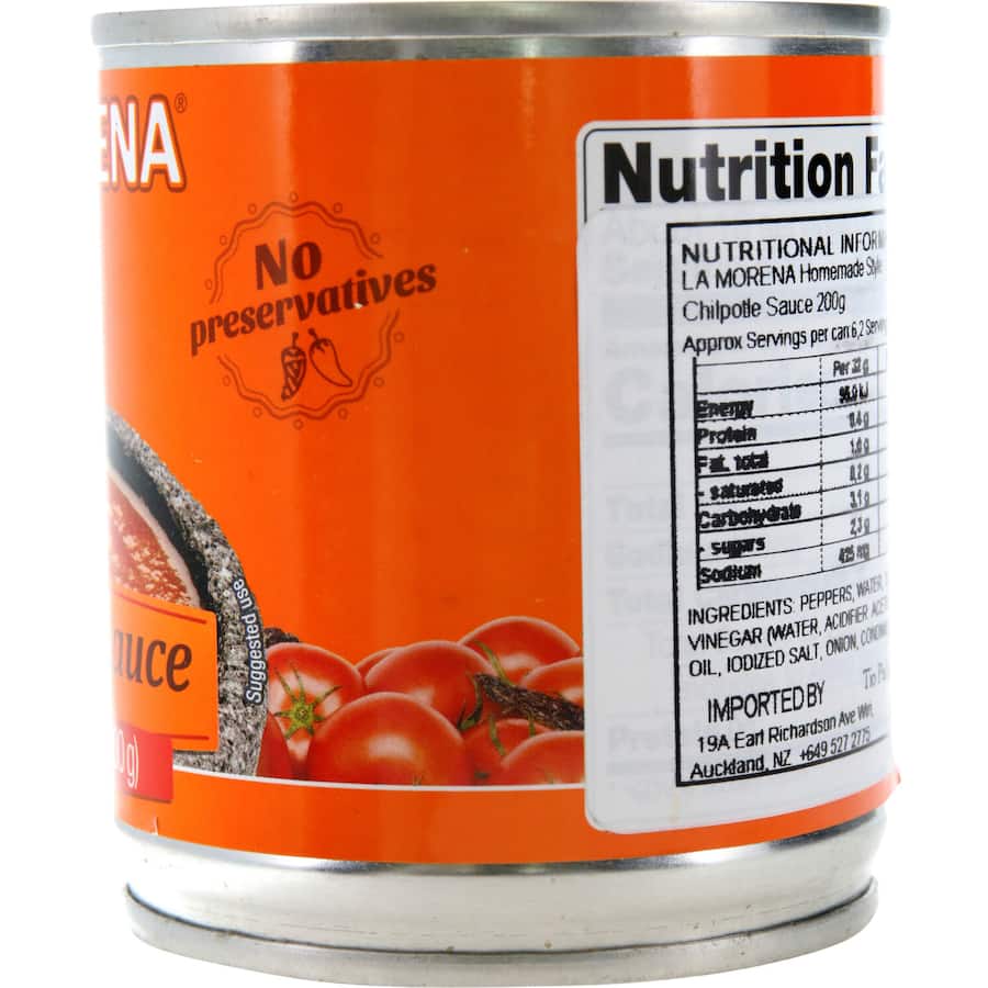 La Morena Chipotle Sauce  Tin 200g