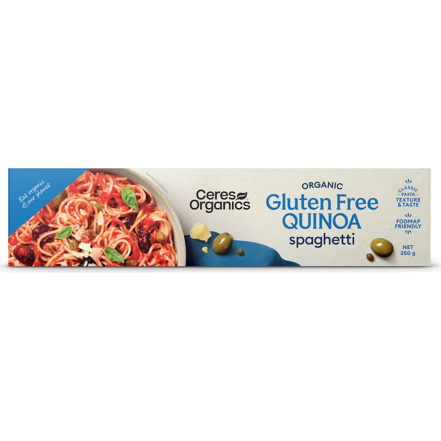 Ceres Organics Pasta Spaghetti Quinoa 250g