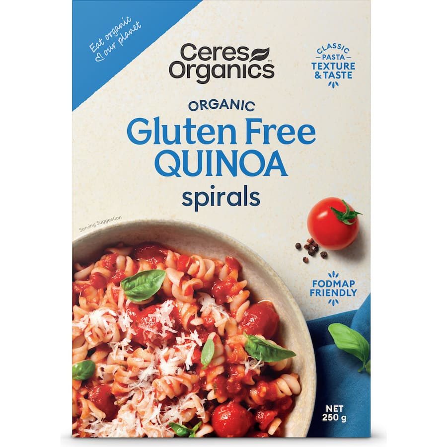 Ceres Organics Pasta Fusilli Quinoa 250g