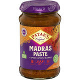 Pataks Curry Paste Madras Hot Jar 283g