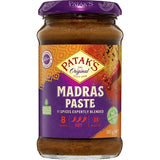 Pataks Curry Paste Madras Hot Jar 283g