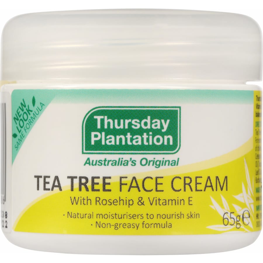 Thursday Plantation Tea Tree Day Cream With Rosehip And Vitamin E 65g