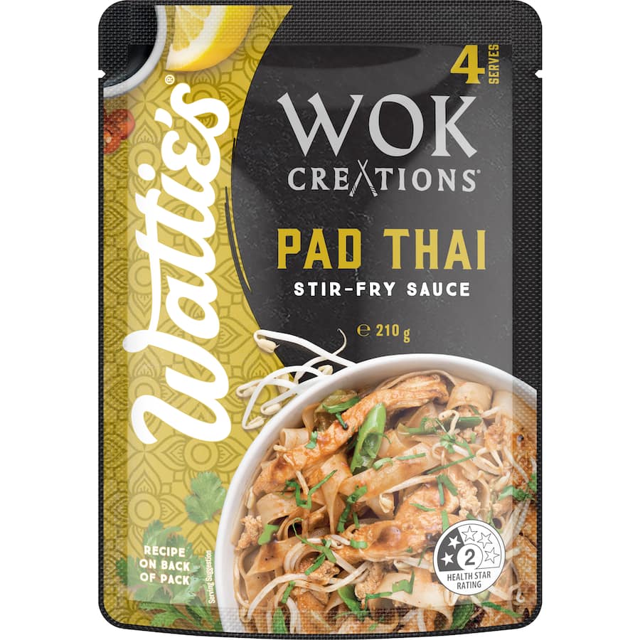 Watties Wok Creations Stir-fry Sauce Pad Thai 210g
