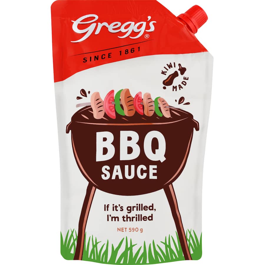 Greggs Bbq Sauce  Pouch refil 590g
