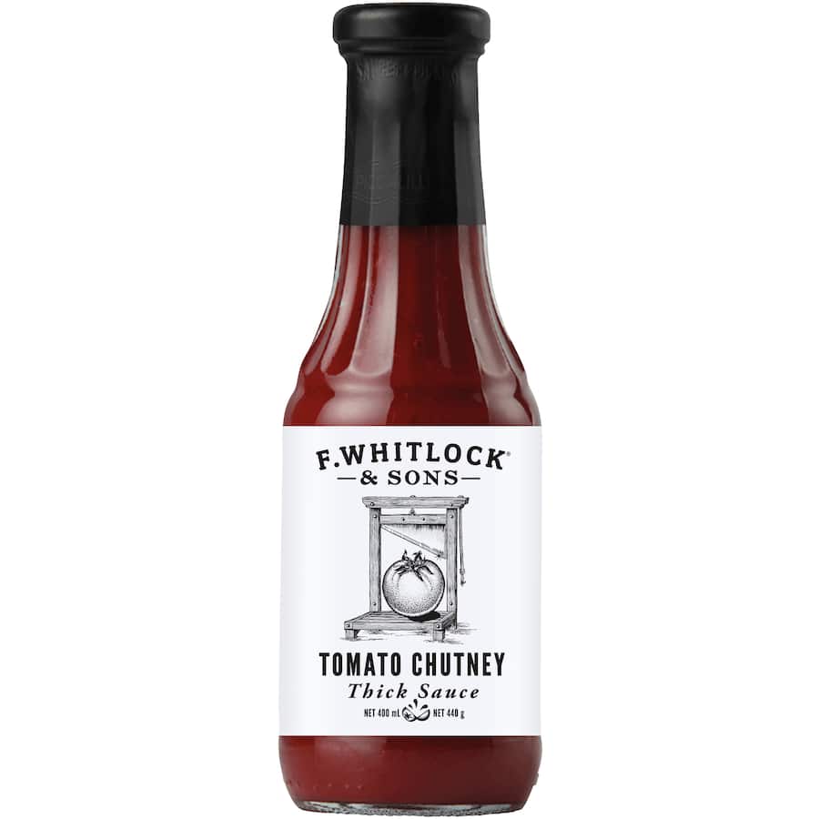 F Whitlock & Sons Tomato Chutney Thick Sauce  440g