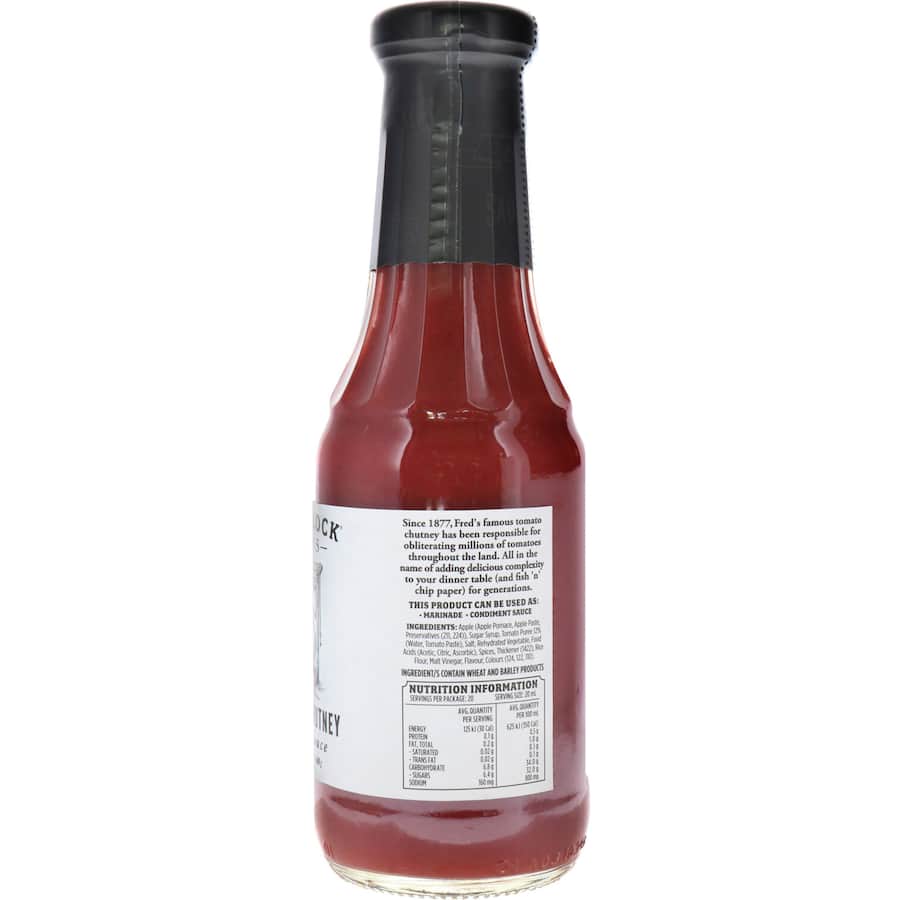 F Whitlock & Sons Tomato Chutney Thick Sauce  440g