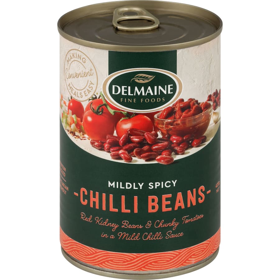 Delmaine Beans Chilli 420g