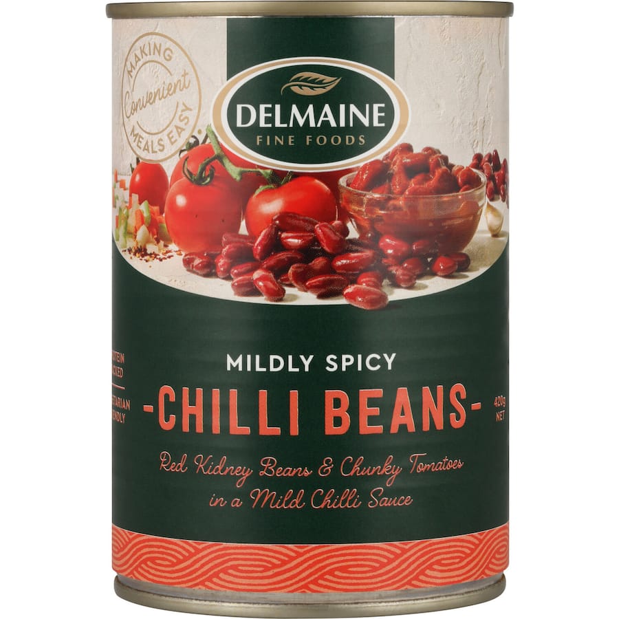 Delmaine Beans Chilli 420g