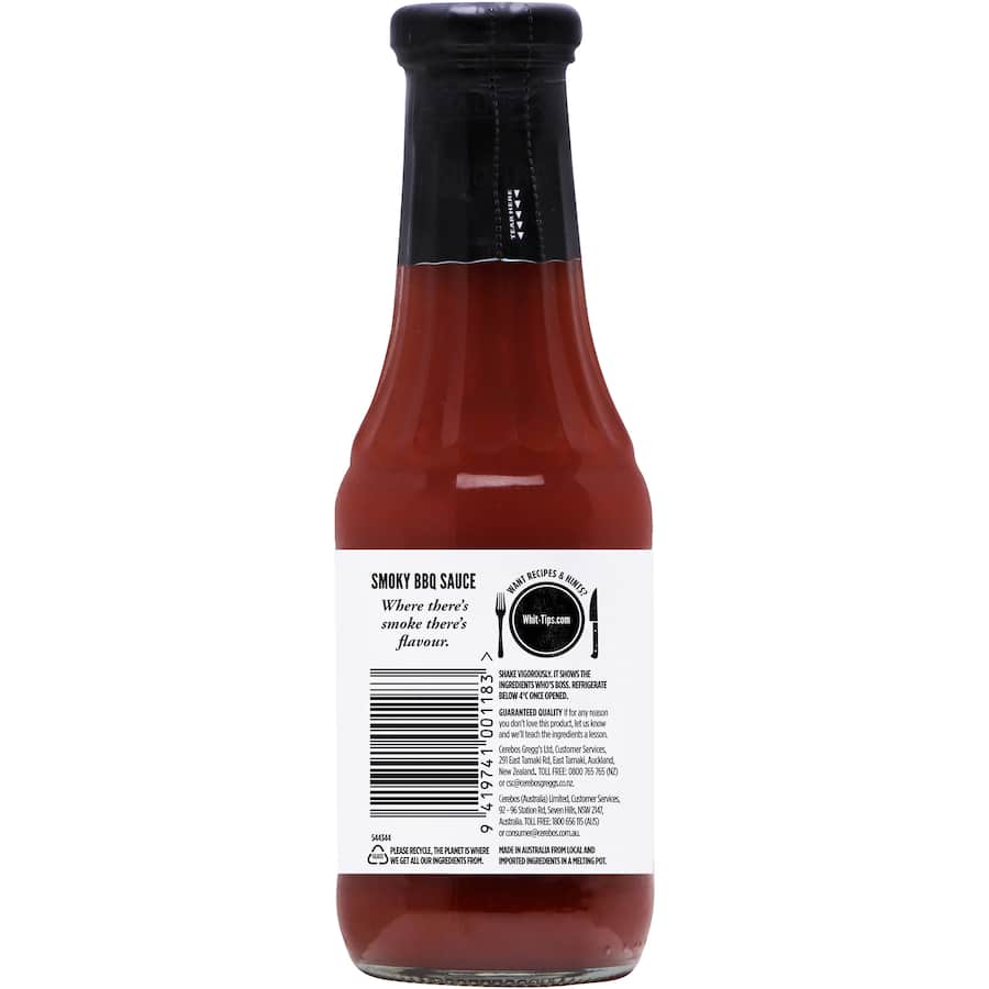 F Whitlock & Sons Smoky Bbq Sauce  470g