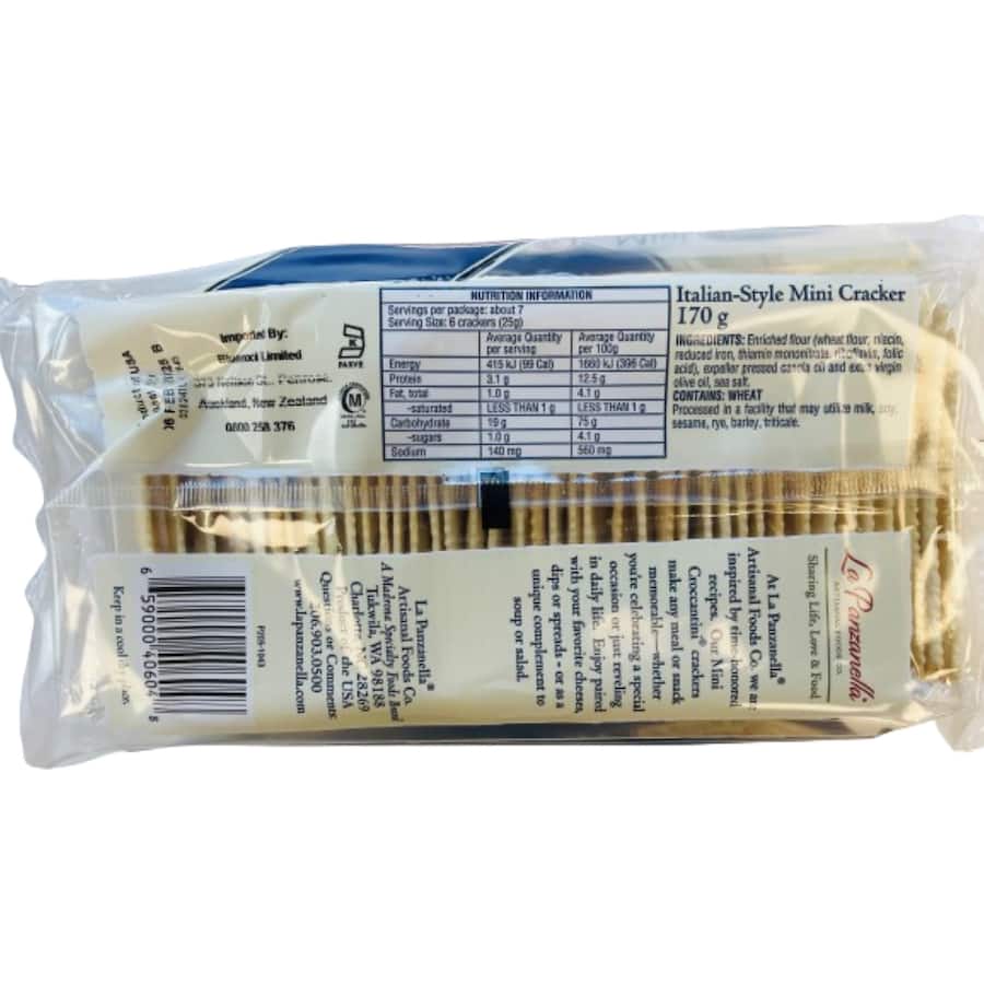 La Panzanella Crackers Mini Croccantini 170g