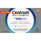 Centrum Men 50+ Daily Multivitamin Supplements Tablets 60pack