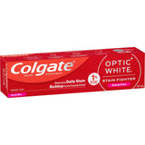 Colgate Optic White Toothpaste Enamel Care Teeth Whitening 140g