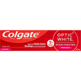 Colgate Optic White Toothpaste Enamel Care Teeth Whitening 140g