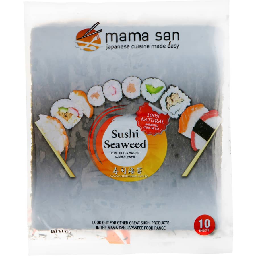 Mama San Sushi Seaweed  Packet 25g