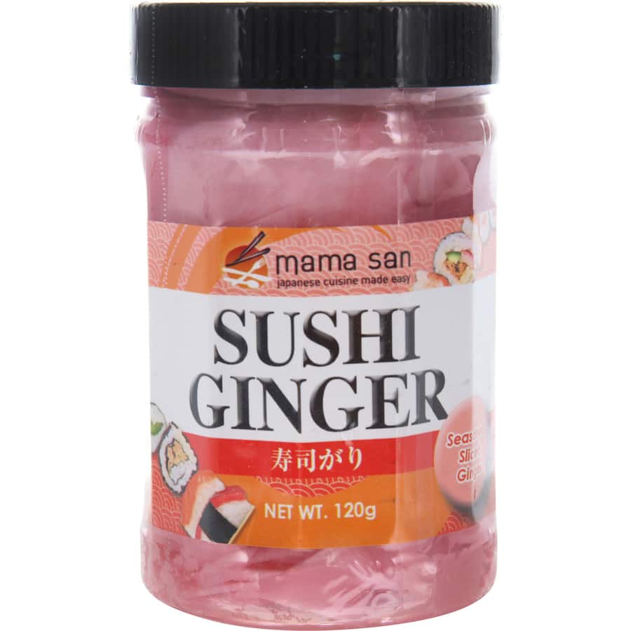 Mama San Sushi Ginger  Jar 120g