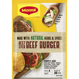 Maggi Recipe Base Best Ever Beef Burger Sachet 30g