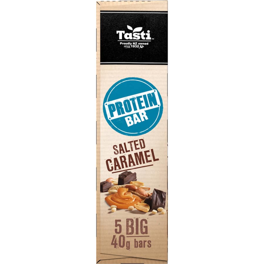Tasti Protein Bars Salted Caramel 5pk 200g