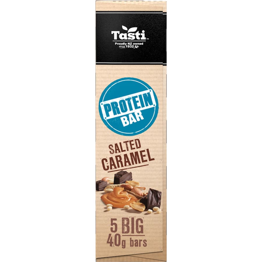 Tasti Protein Bars Salted Caramel 5pk 200g